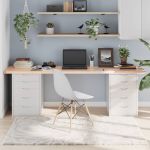 vidaXL Blat de masă, 220x40x(2-4) cm, lemn masiv de stejar netratat