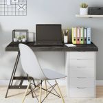 vidaXL Blat de masă maro 120x50x(2-6) cm, lemn masiv stejar tratat