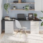 vidaXL Blat de masă maro 200x60x(2-4) cm, lemn masiv stejar tratat
