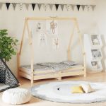 vidaXL Cadru de pat pentru copii, 70x140 cm, lemn masiv de pin