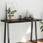 vidaXL Blat masă, 120x60x6 cm, gri, lemn stejar tratat contur organic