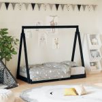 vidaXL Cadru de pat pentru copii, 70x140 cm, lemn masiv de pin