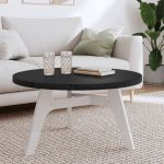 vidaXL Blat de masă rotund, Ø80x3 cm, lemn masiv de pin