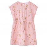 Rochie copii cu șnur, portocaliu deschis, 104