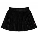 Fusta plisată pentru copii cu lurex, negru, 104