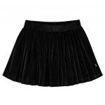 Fusta plisată pentru copii cu lurex, negru, 116