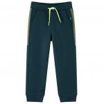 Pantaloni de trening pentru copii cu cordon verde mușchi 92
