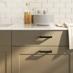 vidaXL Mânere de dulap, 20 buc., negru, 96 mm, oțel inoxidabil