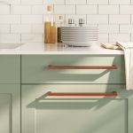 vidaXL Mânere de dulap, 5 buc., bronz, 320 mm, oțel inoxidabil