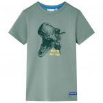 Tricou pentru copii, kaki, 140