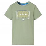 Tricou pentru copii, kaki deschis, 140