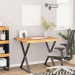 vidaXL Blat birou 90x80x2,5 cm dreptunghiular lemn acacia margine vie