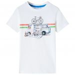 Tricou pentru copii, ecru, 140