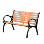 Banca Strend Pro Ximena, 150x59x80cm, maxim 150 kG, lemn si metal