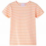 Tricou pentru copii, portocaliu neon, 92