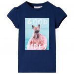 Tricou pentru copii, bleumarin, 140