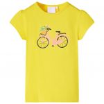 Tricou pentru copii, galben, 104