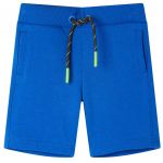 Pantaloni pentru copii cu șnur, albastru, 140