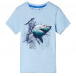 Tricou pentru copii, albastru deschis, 140