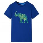 Tricou pentru copii, albastru închis, 140