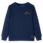 Bluzon pentru copii, bleumarin melanj, 128