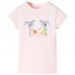 Tricou pentru copii, roz deschis, 92