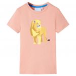 Tricou pentru copii, portocaliu deschis, 104