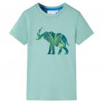 Tricou pentru copii, kaki deschis, 104