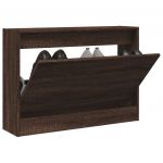 vidaXL Pantofar, stejar maro, 80x21x57 cm, lemn compozit