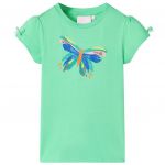 Tricou pentru copii, verde deschis, 92
