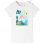 Tricou pentru copii, ecru, 116