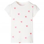 Tricou pentru copii, ecru, 92