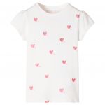 Tricou pentru copii, ecru, 104