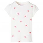 Tricou pentru copii, ecru, 116