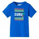 Tricou pentru copii, albastru aprins, 104