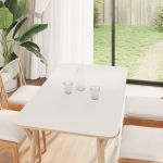vidaXL Autocolant pentru mobilier, alb mat, 90x500 cm, PVC