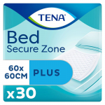 Aleze / Protectii pentru pat Tena Bed Plus, 60 x 60 cm, 30 buc
