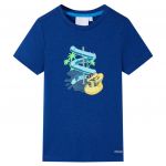 Tricou pentru copii, albastru închis, 128