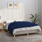 vidaXL Pătură anti-stres, albastru, 122x183 cm, 9 kg, material textil