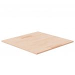 vidaXL Blat de masă pătrat, 60x60x1,5 cm, lemn masiv stejar netratat