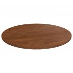 vidaXL Blat de masă rotund maro închis Ø70x1,5 cm lemn stejar tratat