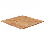 vidaXL Blat masă pătrat maro deschis 40x40x1,5cm lemn stejar tratat