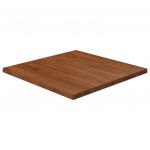 vidaXL Blat de masă pătrat maro închis 60x60x2,5 cm lemn stejar tratat