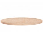 vidaXL Blat de masă rotund, Ø70x2,5 cm, lemn masiv stejar netratat