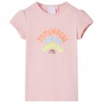 Tricou pentru copii, roz deschis, 92