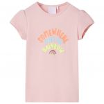 Tricou pentru copii, roz deschis, 104