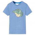 Tricou pentru copii, albastru mediu, 92