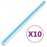 vidaXL Șine de cabluri autoadezive, 25x25 mm, 10 m, PVC