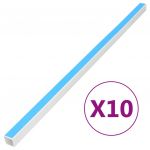 vidaXL Șine de cabluri autoadezive, 40x25 mm, 10 m, PVC