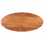 vidaXL Blat de masă oval, 140x60x2,5 cm, lemn masiv de acacia